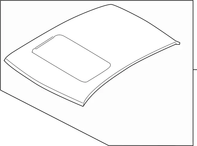 G31126AEMB - Body: Roof Assembly for INFINITI: Q70L Image