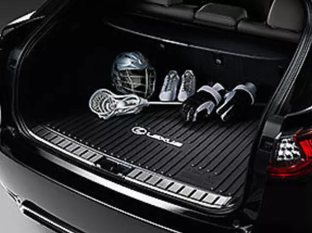 PT9084816140 - Interior: All Weather Cargo Mat With Logo - Brown for Lexus: RX350, RX450h Image