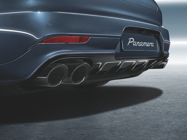 97004480300 - Exterior: 2014-2015 Porsche Panamera - Sportdesign Rear Apron for Porsche: Panamera Image