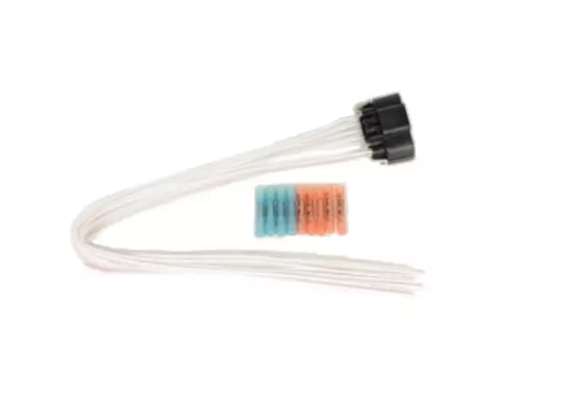 PT1597 - Wiper and Washer: 9-Way Female Windshield Wiper Motor Pigtail for Buick: Rainier | Chevrolet: SSR, Trailblazer, Trailblazer EXT | GMC: Envoy, Envoy XL, Envoy XUV | Isuzu: Ascender | Oldsmobile: Bravada | Saab: 9-7x Image