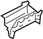 75520CG000 - Body: Rear Extension for Infiniti Image