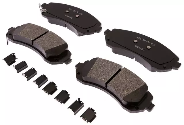 19389702 - : Semi-Metallic Front Disc Brake Pad Set for GM Image