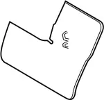 886595DA5A - Body: Trim Board for Infiniti Image