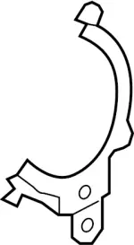 873D81LD8A - Body: Bracket for INFINITI: QX56, QX80 Image