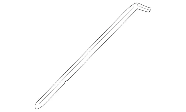 2156980198 - Body: Pillar Molding Seal for Mercedes-Benz Image