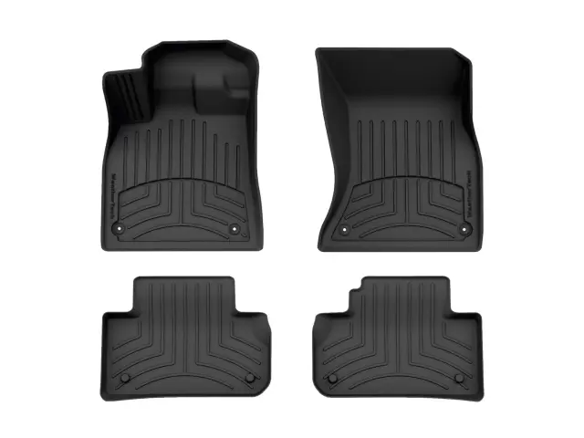 44114612IM - Accessories: Front &amp; Rear Black FloorLiner™ HP for WeatherTech Image
