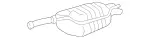 2024900515 - Exhaust: Rear Pipe for Mercedes-Benz Image