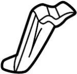 852701W300 - Body: Bumper Cover Stay for Infiniti Image