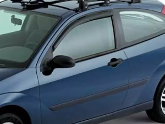 YS4Z18246AA - Exterior: Side Window Deflectors, 3-Door for Ford: Focus Image