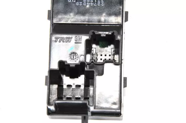 Jet Black Front Passenger Side Door Window Switch - GM (22744828)
