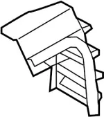 165521LA1A - : Air Guide for INFINITI: QX56, QX80 Image