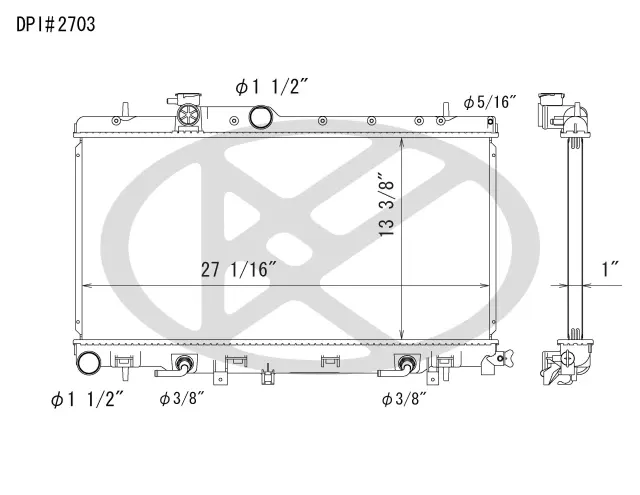 A2703 - : Koyorad Radiator for Koyo Image