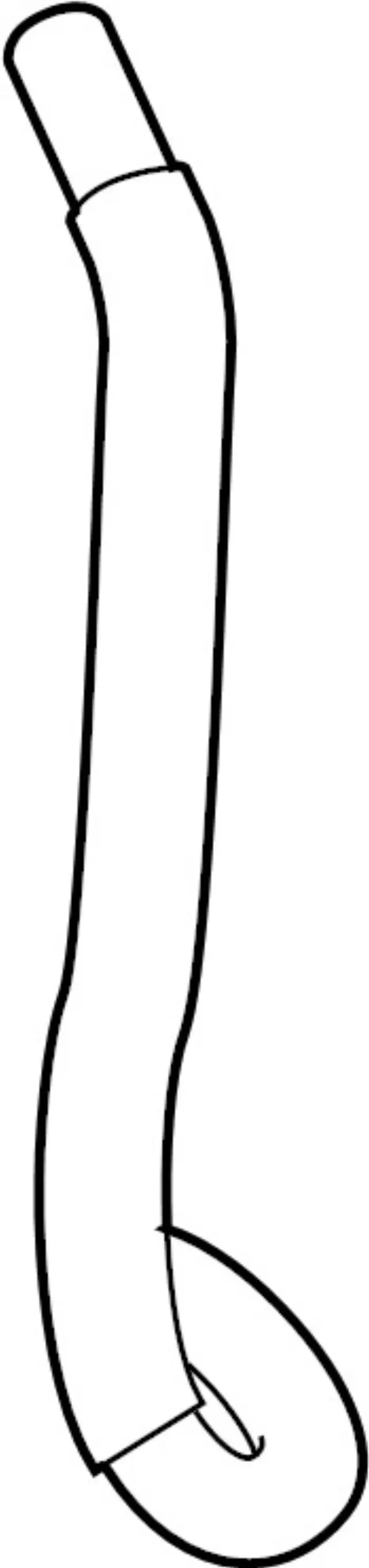 140556HG2B - : Lower Hose for INFINITI: Q50, Q60 Image