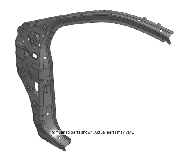 94532684 - Body: Hinge Pillar Reinforced for Buick: Encore | Chevrolet: Trax Image image