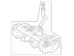 2024708001 - Fuel System: Fuel Tank for Mercedes-Benz: C 230, C 280, CLK 320, CLK 430, CLK 55 AMG&amp;reg; Image image