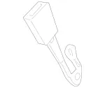 21686001697G50 - Electrical: Buckle for Mercedes-Benz Image