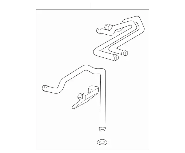 1830931564 - : Parts Kit, Piping for Mercedes-Benz: CLK430 Image