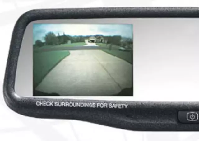 999Q6VV000 - Interior: Mirror, Rear View, Back-Up Assist Monitor for Nissan: Altima, NV3500, Rogue Image