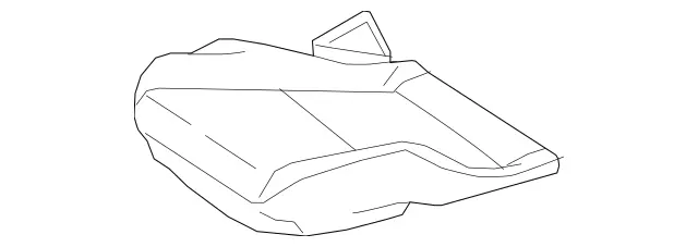 46391010031B55 - Body: Seat Cover for Mercedes-Benz Image