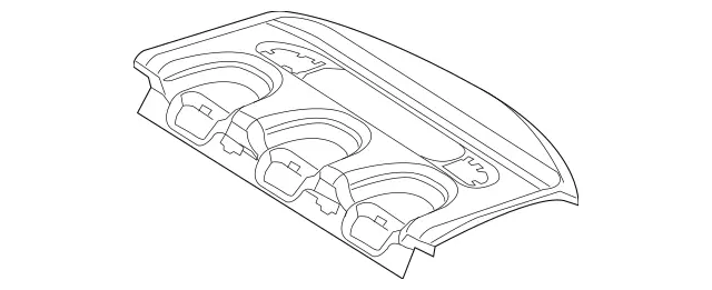 2116900049 - Panelling: Trim for Mercedes-Benz Image