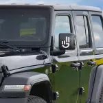 68663229AA - : Jeep Wave Smile Hand Graphic, Matte White, sold by Visco for Affiliated Accessories Image