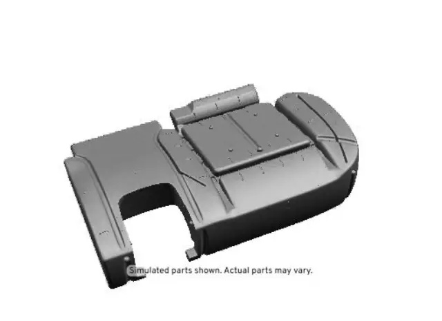 15255381 - Body: Seat Cushion Pad for Hummer: H3 Image