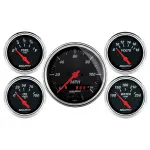 1450 - : GAUGE KIT, 5 PC., 3 3/8" &amp; 2 1/16", GPS SPEEDOMETER, DESIGNER BLACK for AutoMeter Image