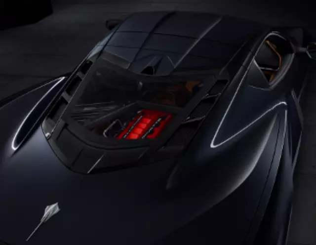 12697368 - : Performance, Engine Cover, 6.2L for Chevrolet: Corvette Image