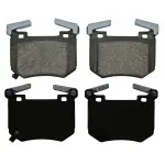 ZD2144 - : QuickStop Rear Disc Brake Pad Set Ceramic for WAGNER BRAKE Image