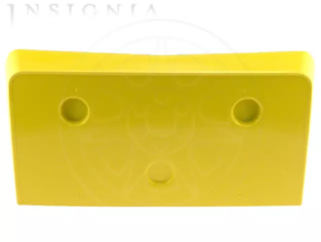 19166191 - Exterior: Front License Plate Holder - Yellow (45U) for GM Image