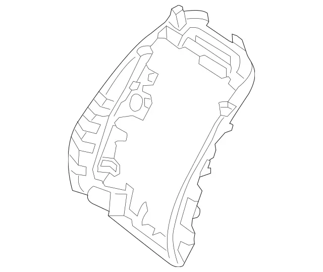 2139103802 - Driver Seat: Backrest Shell for Mercedes-Benz: AMG GT 43, AMG GT 53, AMG GT 63, AMG GT 63 S, AMG GT 63 S E Performance, CLS450, CLS53 AMG, E300, E350, E43 AMG, E53 AMG, E63 AMG S, G550, G63 4x4 Squared AMG, G63 AMG Image image