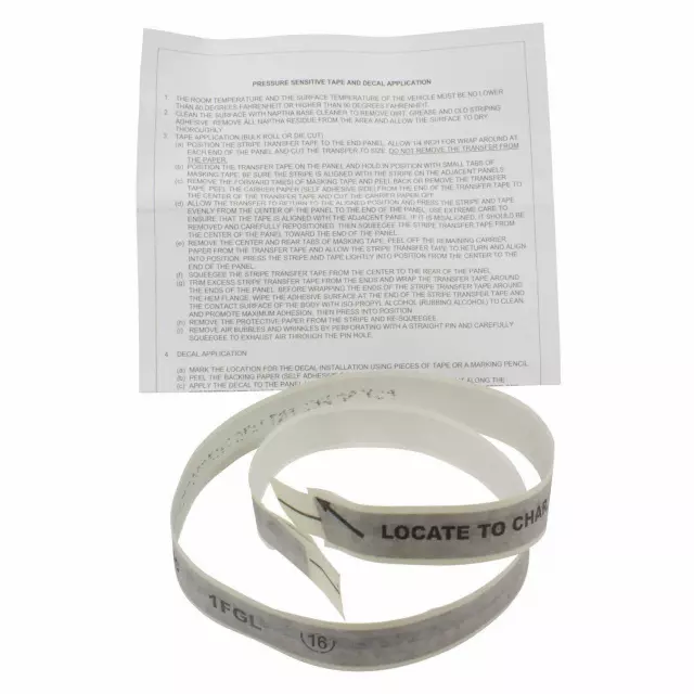 BC3Z9920000DB - Body: Stripe Tape for Ford: F-250 Super Duty, F-350 Super Duty, F-450 Super Duty Image