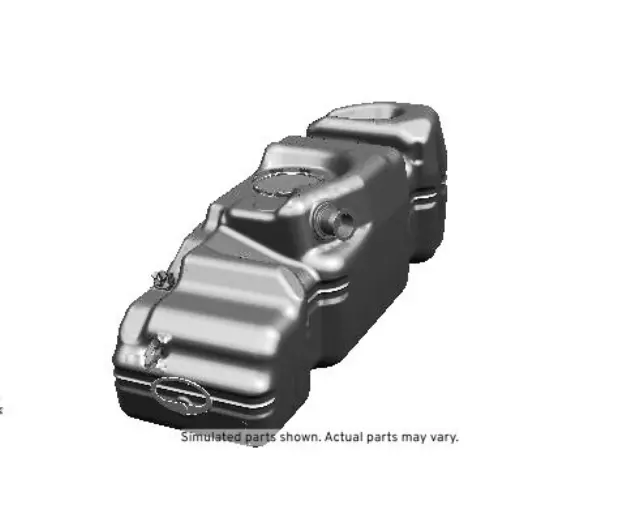 15825663 - Fuel System: Fuel Tank for Chevrolet: Silverado 2500 HD, Silverado 2500 HD Classic, Silverado 3500, Silverado 3500 Classic, Silverado 3500 HD | GMC: Sierra 2500 HD, Sierra 2500 HD Classic, Sierra 3500, Sierra 3500 Classic, Sierra 3500 HD Image