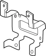 284525NA1B - Body: Lower Bracket for INFINITI: QX50, QX55 Image