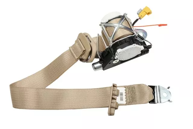 19260171 - Electrical: Belt &amp; Retractor for Chevrolet: Silverado 2500 HD, Silverado 3500 HD, Suburban 2500 | GMC: Sierra 2500 HD, Sierra 3500 HD, Yukon XL 2500 Image