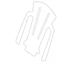 2239069500 - Rear Seat: Seat Heating for Mercedes-Benz Image