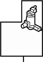 28920WL000 - Body: Windshield Washer Pump for INFINITI: FX35, FX45 Image