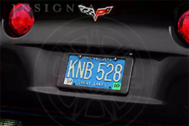Rear License Plate Holder - Gray (57U) - GM (19202743)