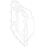 1905050500 - : Air Deflector Box for Mercedes-Benz Image
