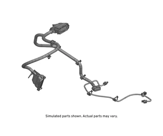 87821866 - Emission System: Harness for Chevrolet: Silverado 2500 HD, Silverado 3500 HD | GMC: Sierra 2500 HD, Sierra 3500 HD Image