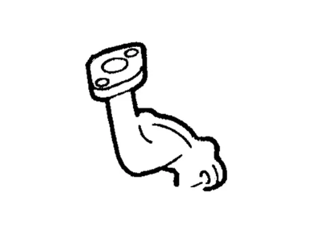 F77Z6622BB - Engine: Oil Pan Screen for Ford: Explorer, Explorer Sport, Explorer Sport Trac | Mercury: Mountaineer Image