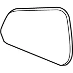 FR3Z17K707L - Body: Mirror Glass for Ford: Mustang Image