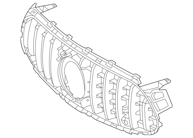 2138880101 - Attachment Parts: Carrier for Mercedes-Benz: E43 AMG, E53 AMG Image image