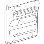 3F2Z1723942AAA - Body: Door Trim Panel for Ford: Freestar Image