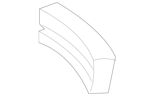 2038851737 - Attachment Parts: Impact Absorber for Mercedes-Benz: 180C, C230, C320 Image image