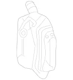 204421549864 - Brake System: Brake Caliper for Mercedes-Benz: CLS400, E400, E550 Image