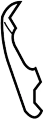 873311CC2C - Body: Recline Cover for Infiniti Image