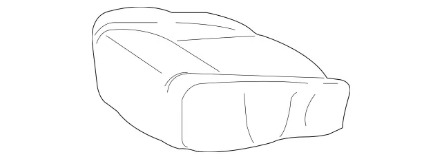 22192014467H91 - Body: Lower Cover for Mercedes-Benz Image