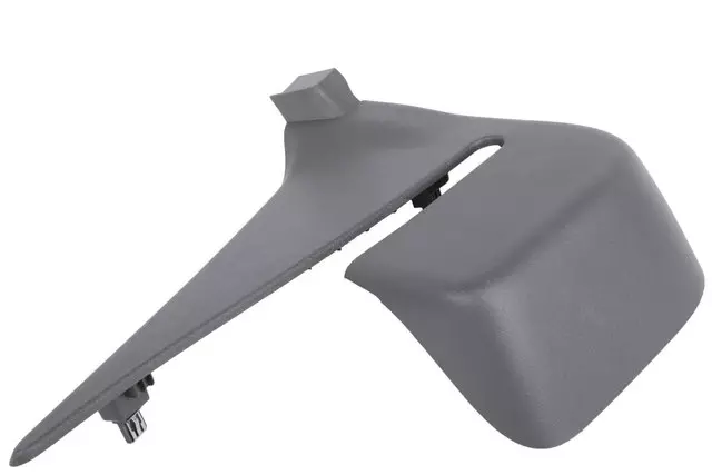 Medium Dark Pewter II Rear Passenger Side Door Upper Track Garnish Molding - GM (22810663)