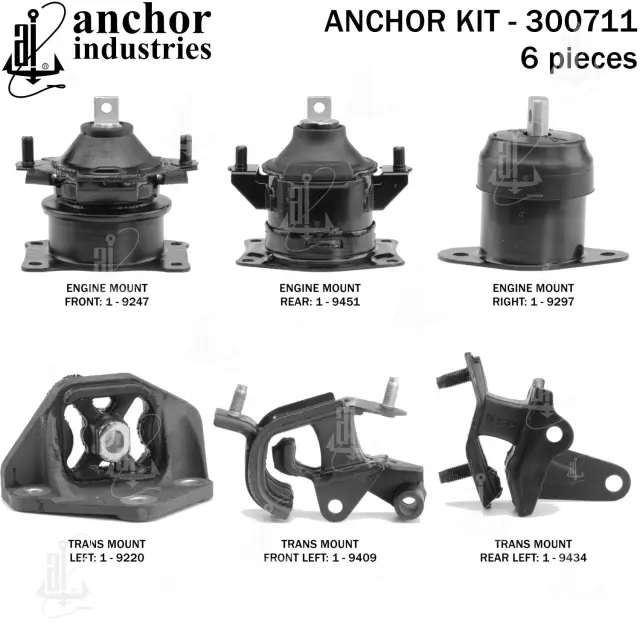 300711 - : Anchor Engine Mount Kit for Anchor Image